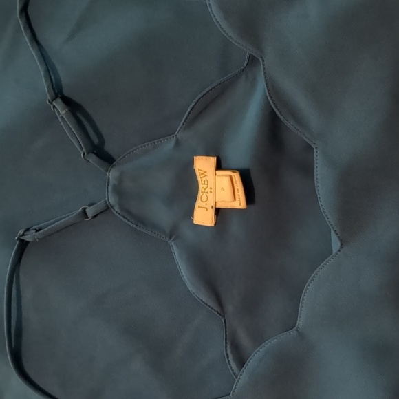 JCrew Racer back spaghetti strap royal blue tank, Women's Small - Picture 5 of 7